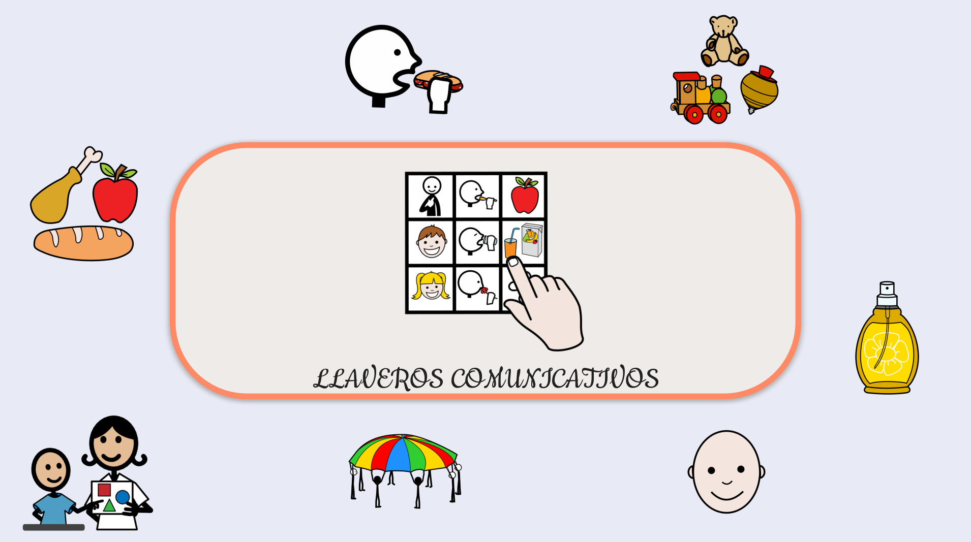 Llavero de comunicación