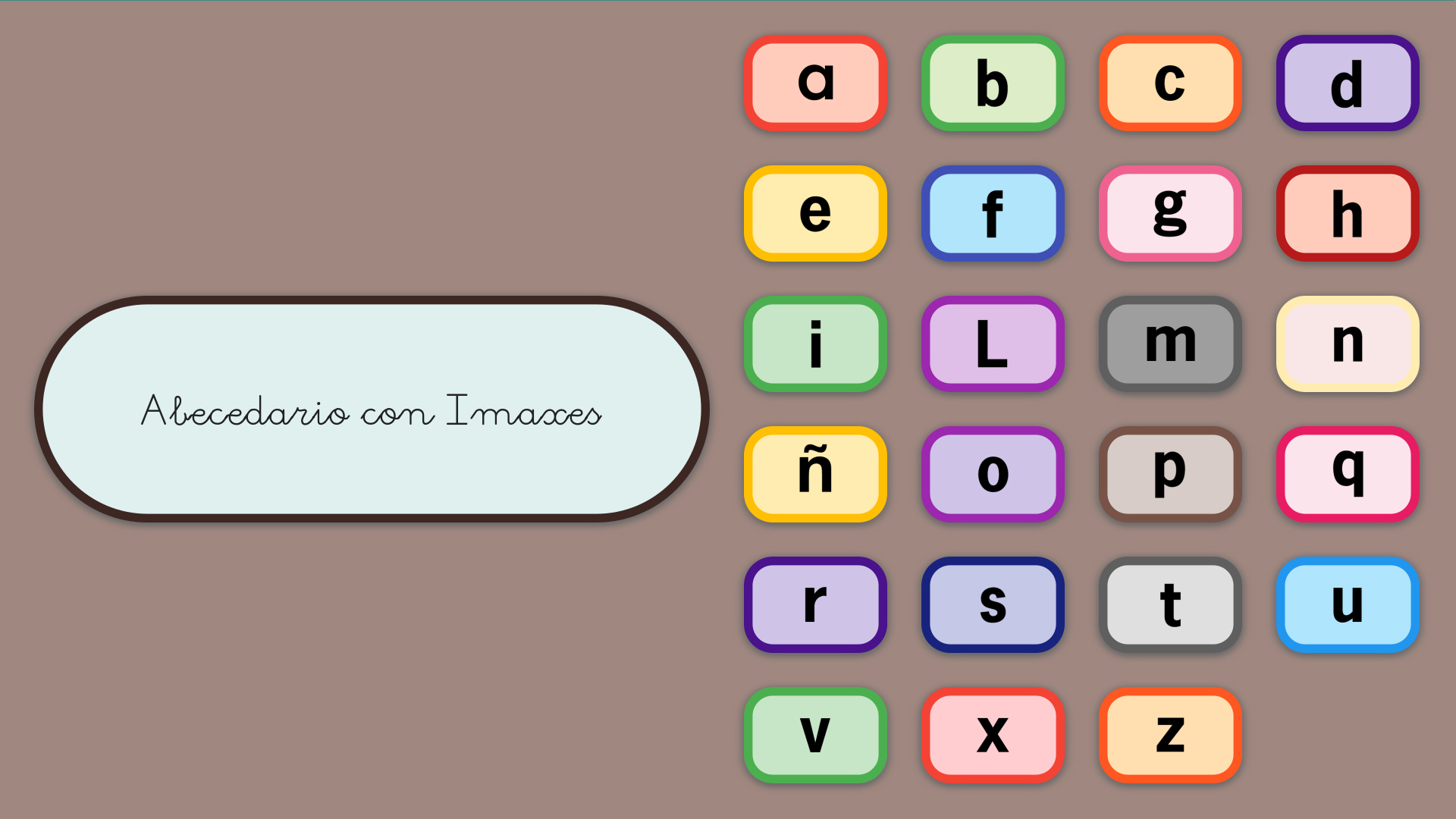 Abecedario con imágenes