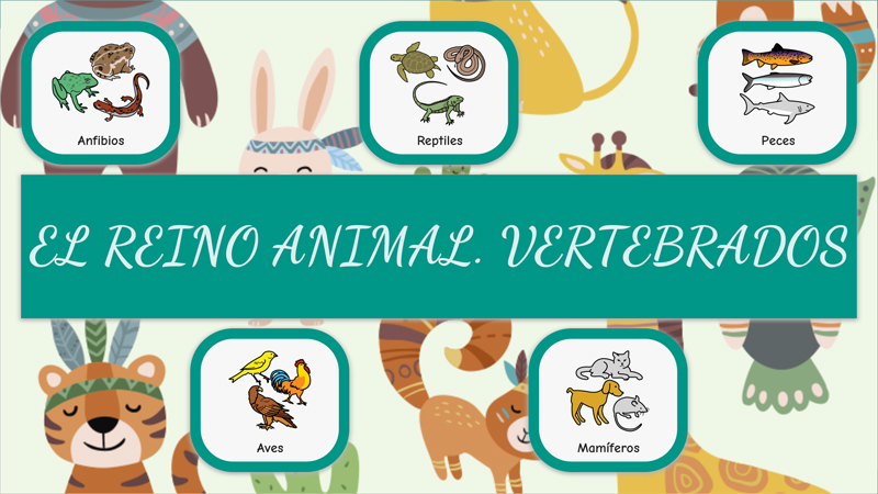 Animales vertebrados