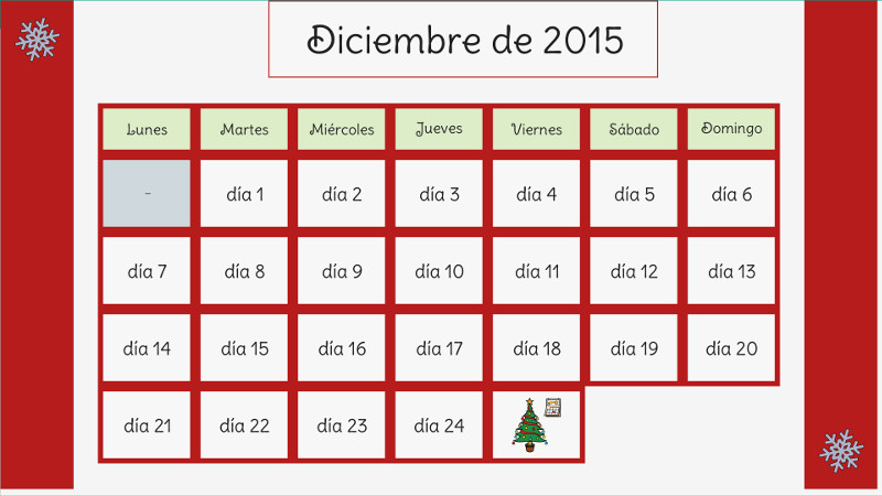 Calendario de adviento