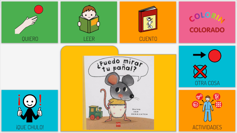 ¿Puedo mirar tu pañal? - Cuento para Hugo