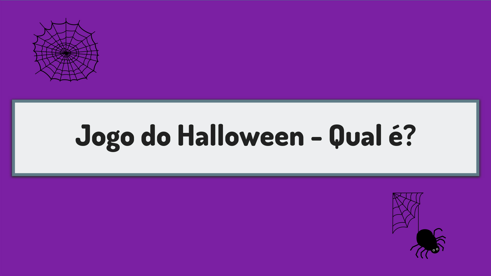 JUEGO DE HALLOWEEN