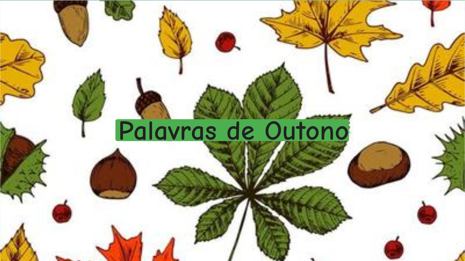 Palabras de otoño