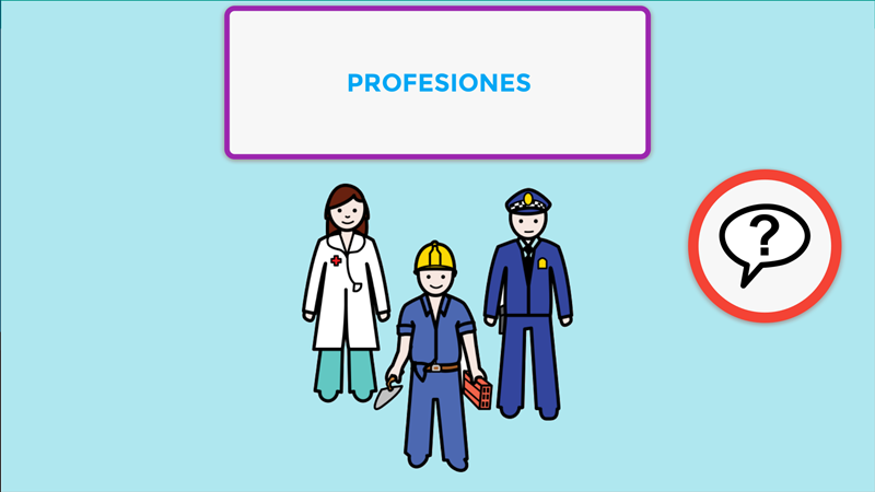 Conocemos las profesiones