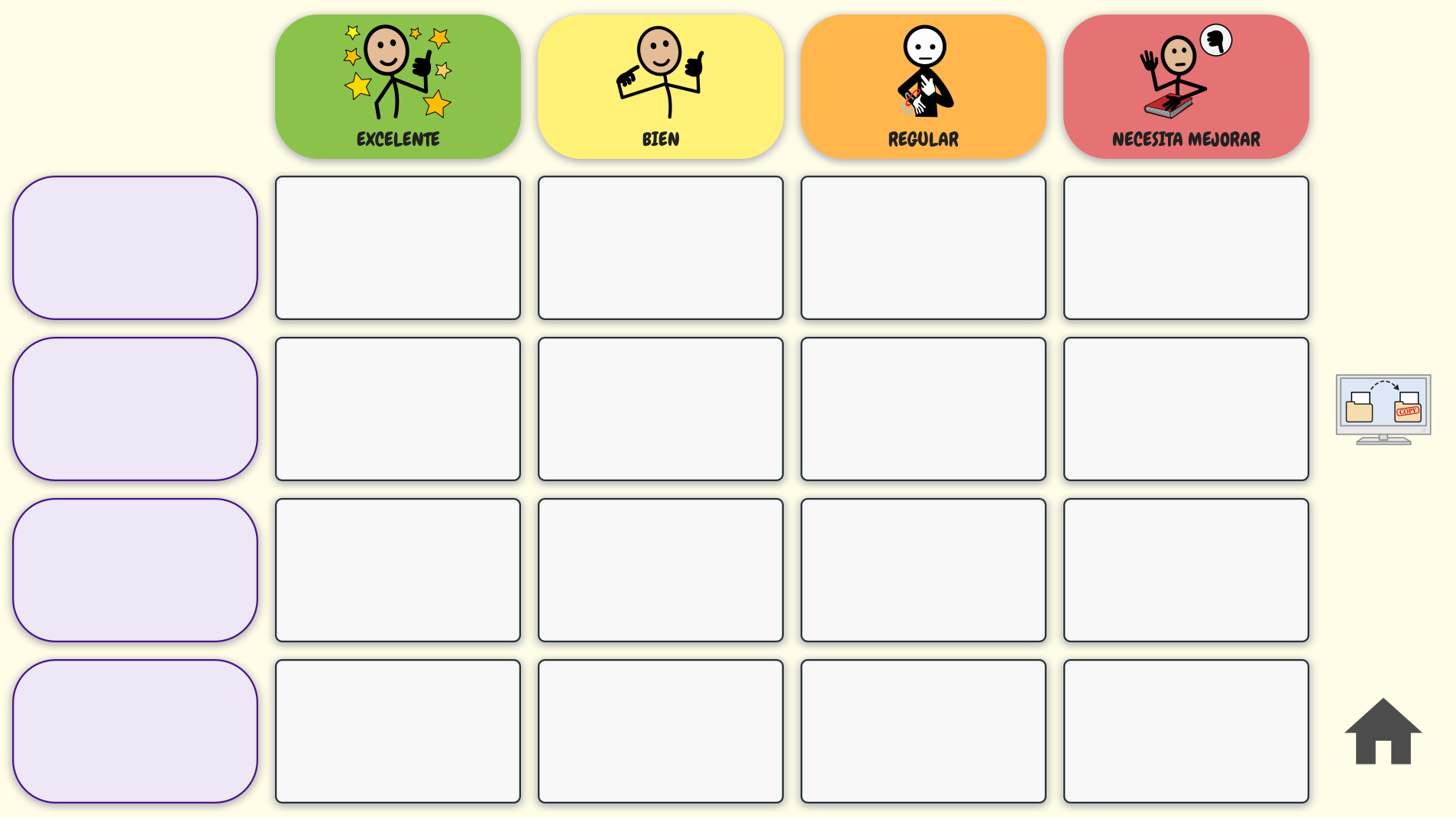 Rúbricas de evaluación