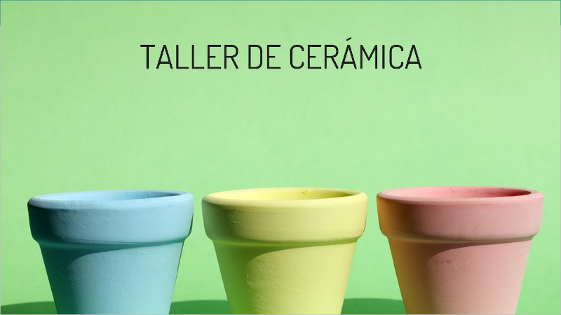 Taller de cerámica, macetas