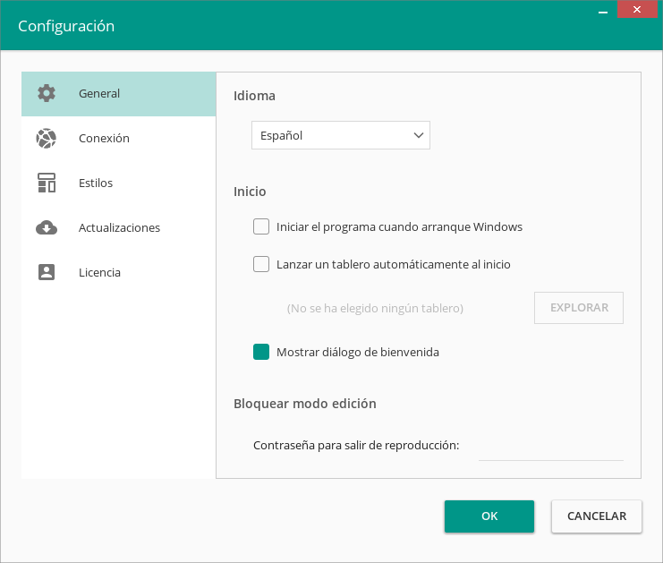 Configuración