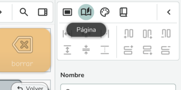 Panel lateral - Página